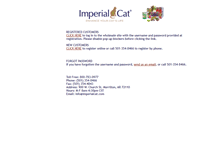 Tablet Screenshot of imperialcatwholesale.com